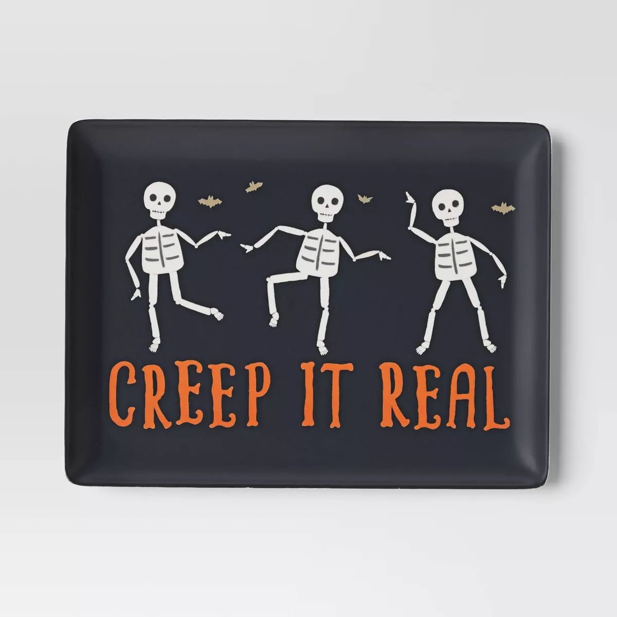 Halloween 'Creep it Real' Serving Tray Black - Hyde & EEK! Boutique™ | Target