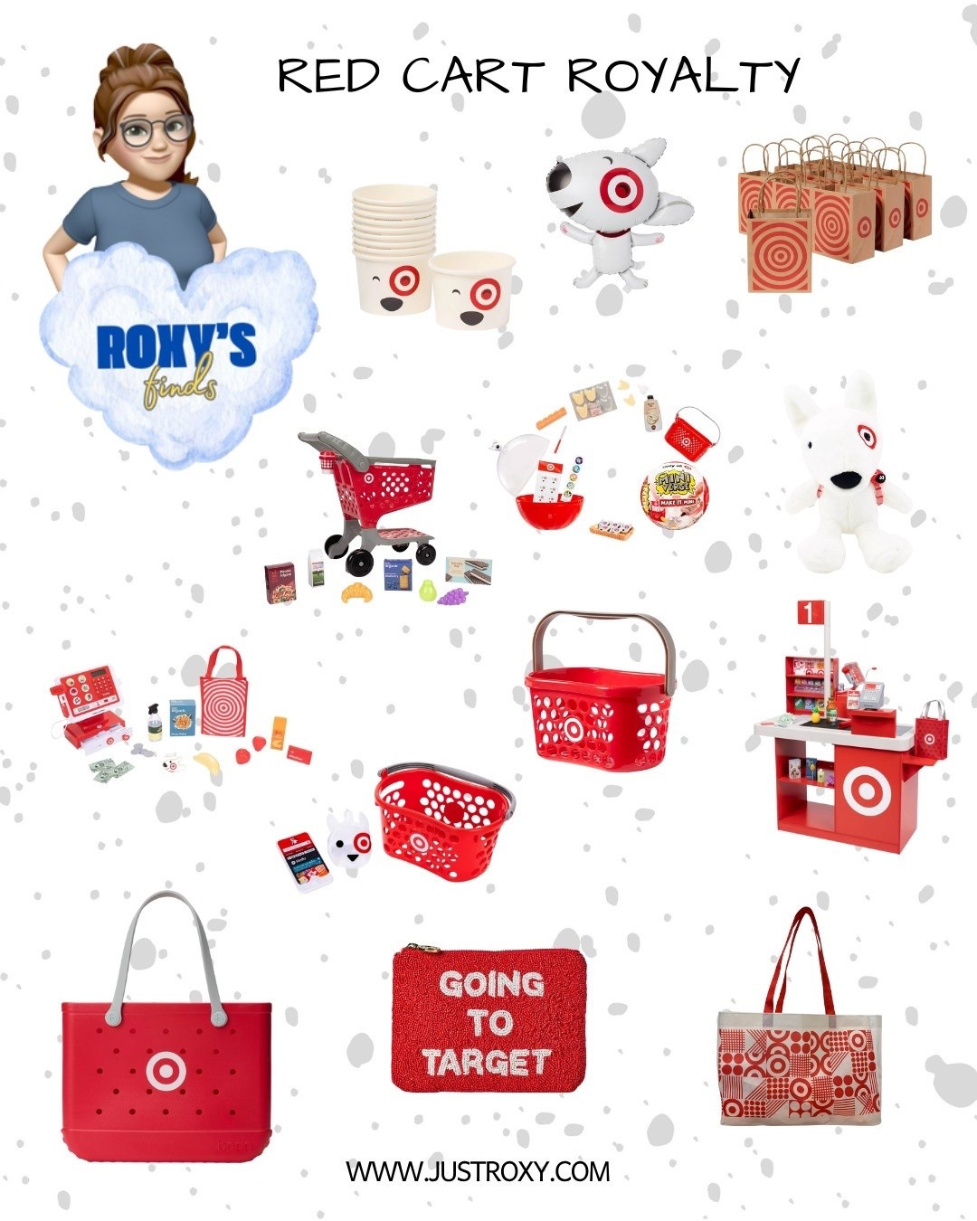 Red Cart Royalty - Calling all Target lovers! This list is packed with the cutest Target-themed merch—from Bullseye the dog to red cart mini toys and logo treat bags. Whether you’re shopping for yourself or your little. #targetpartner 

#LTKHome #LTKParties #LTKKids