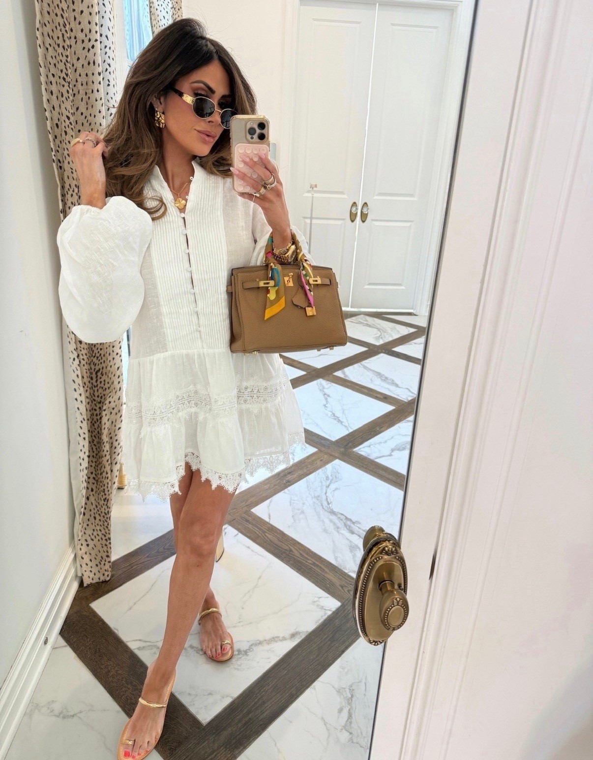 Wearing a size 4 in dress. 

Revolve finds, white dress, Easter dress, spring dress, sandals, dolce vita, Hermes bag, Emily Ann Gemma, Hermes birkin 25 chai, Spring outfits, Date night outfits, Vacation outfits beach#LTKspring

#LTKSeasonal #LTKootd