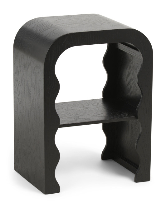 16x12x22 Wavy Side Table | TJ Maxx