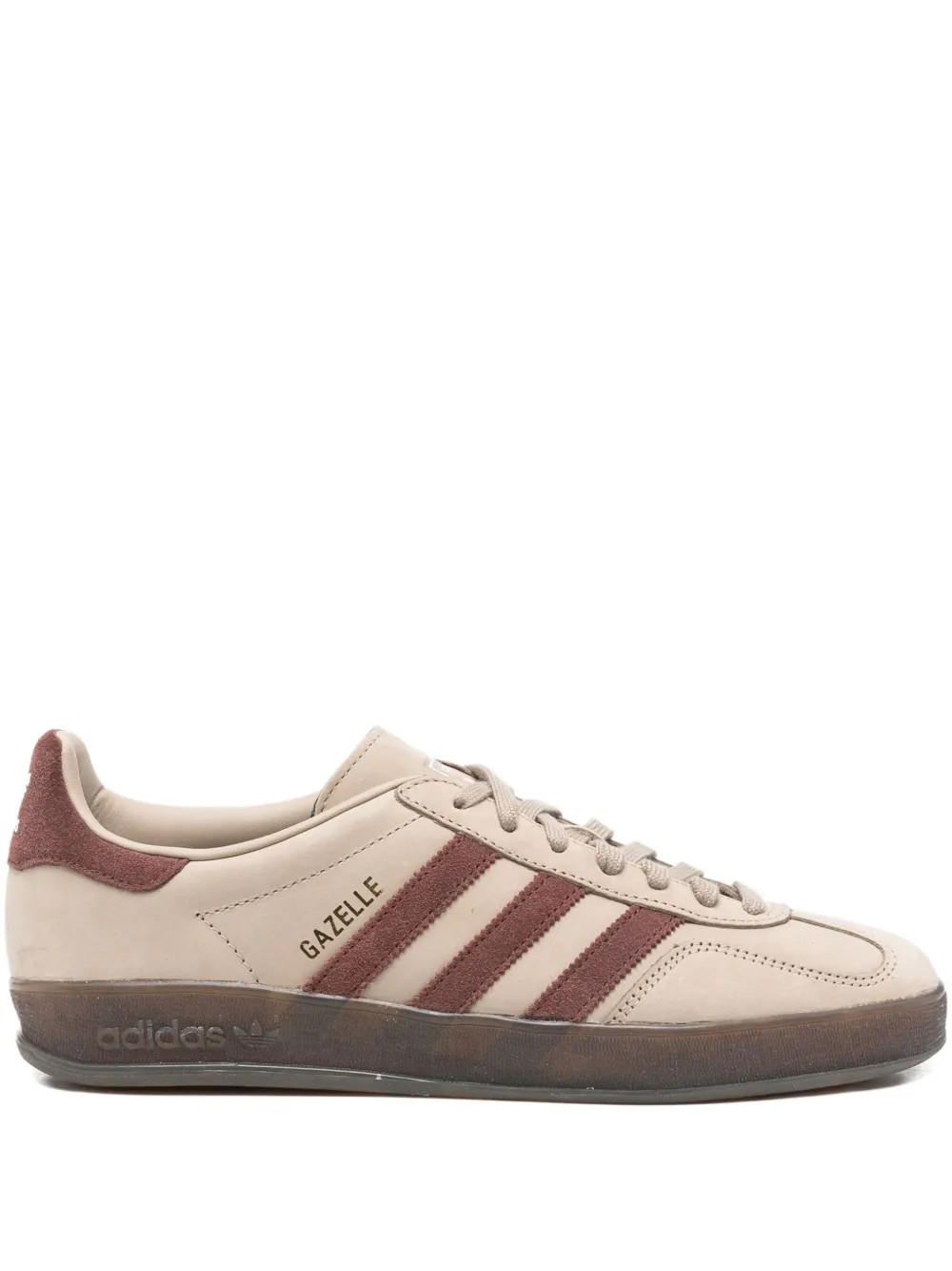 three-stripe Gazelle trainers | Farfetch Global