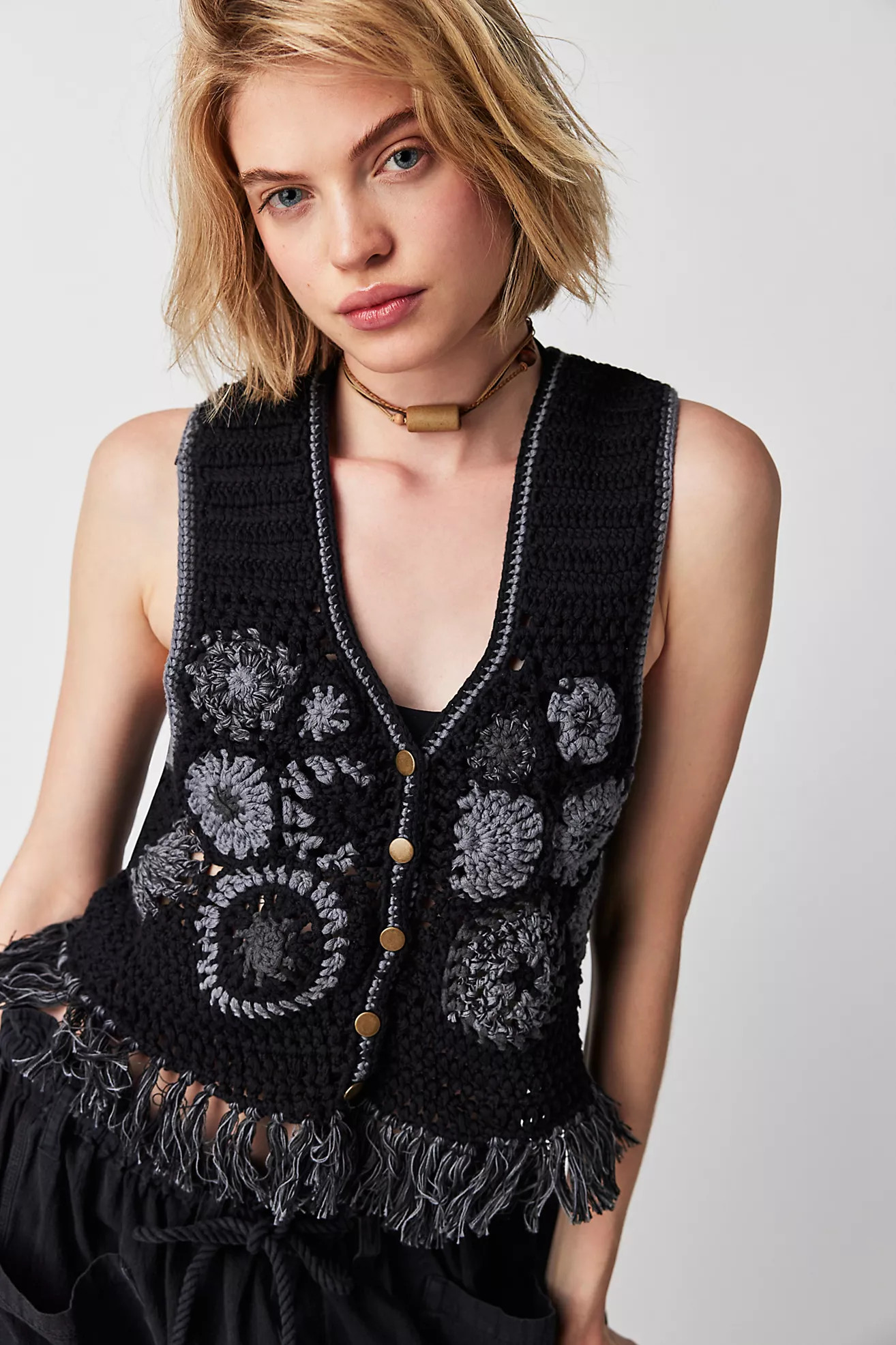 Desert Rose Crochet Vest | Free People (Global - UK&FR Excluded)