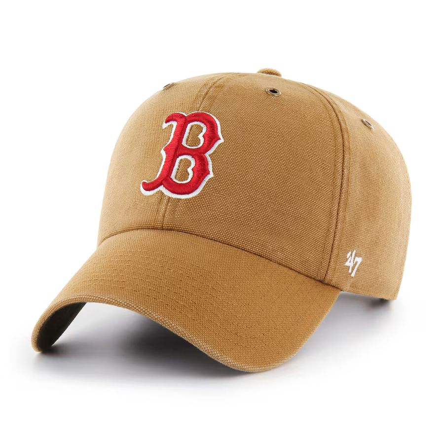 Boston Red Sox '47 x Carhartt Clean Up Adjustable Hat - Brown | Fanatics