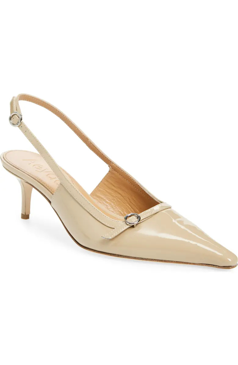 Saba Pointed Toe Slingback Pump (Women) | Nordstrom