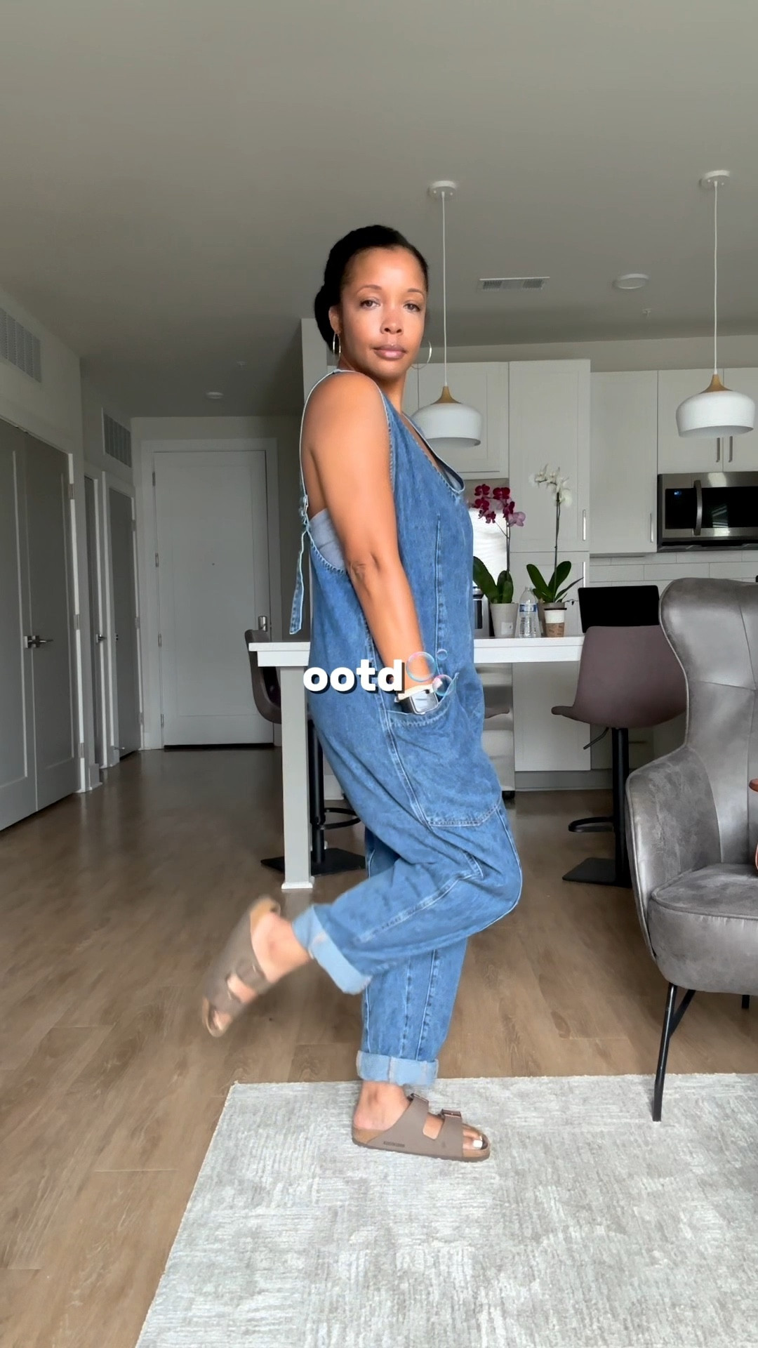 OOTD with my favorite Free People overalls! 

#LTKStyleTip #LTKMidsize #LTKOver40