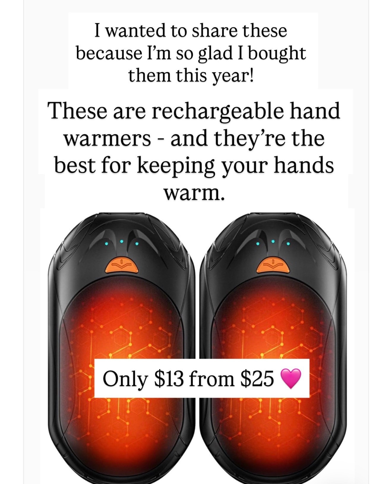 It’s so cold out right now. These rechargeable hand warmers are the best.

#LTKdayinmylife