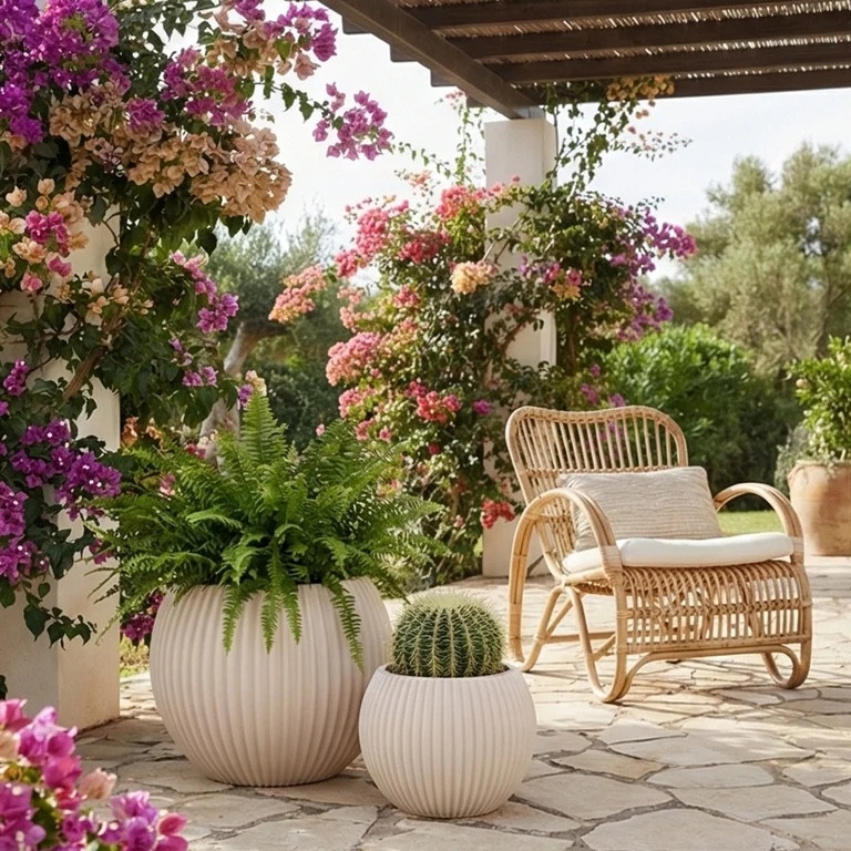 Designer-looking planters for a fraction of the price 🤍 These neutral ribbed planters are on clearance right now and give that high-end organic modern look without the designer price tag.

Perfect for styling houseplants, fiddle leaf figs, olive trees, succulents, and outdoor greenery for a clean, elevated home aesthetic 🌿

Great for indoor plant decor, patio planters, porch styling, balcony decor, and modern home refresh 👏🏼

#designerlookforless #clearancefind #plantdecor #organicmodern #homedecor  

 #LTKSpringSale #LTKSeasonal #LTKHome