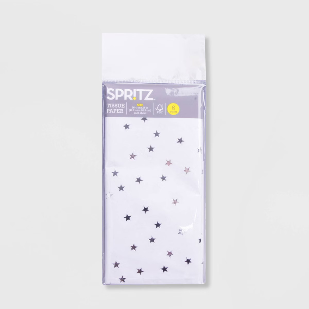 6ct Pegged Tissue Paper Silver - Spritz™ | Target