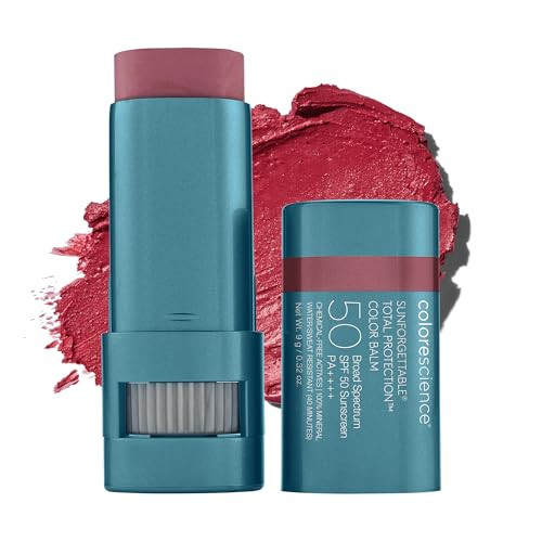 Colorescience Sunforgettable Total Protection Color Balm SPF 50, for Cheeks & Lips | Berry | Amazon (US)