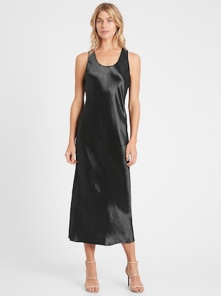 Bias-Cut Satin Slip Dress | Banana Republic (US)