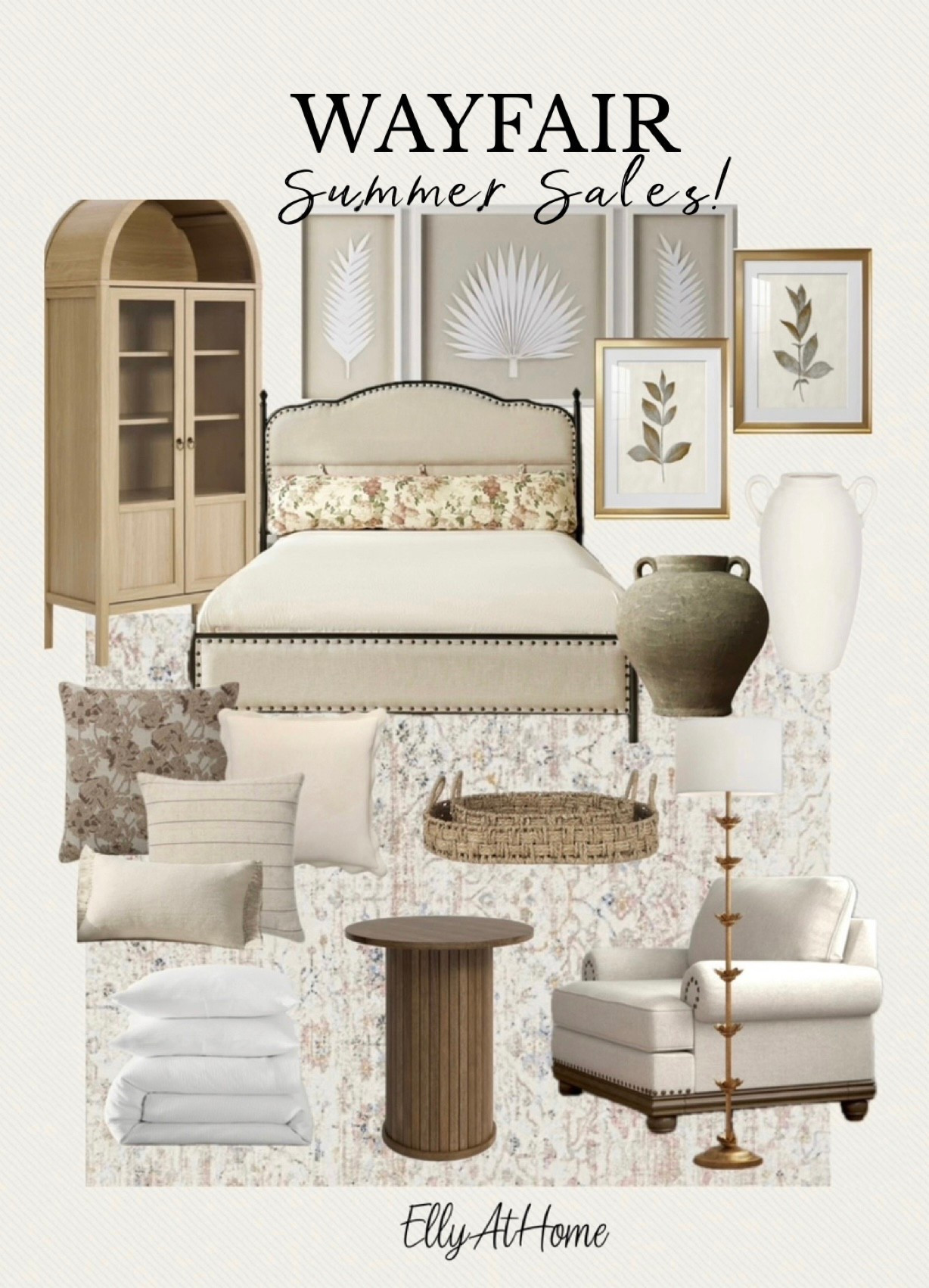 Wayfair Black Friday sale! Shop neutral home styling. Many selections on sale! Shop cabinets, beds, lighting. Area rugs, artwork, pillows, home decor accessories. Summer styling. Free shipping. 

#LTKHome #LTKSaleAlert #LTKFindsUnder50