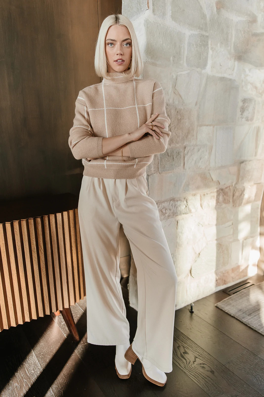 Kirby Mock Neck Sweater - böhme | Böhme US