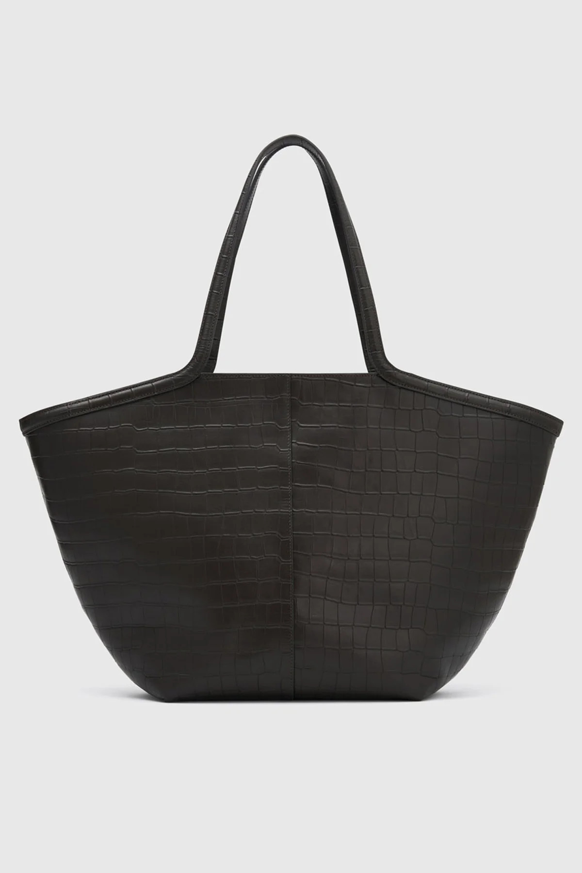 Juniper Leather Tote in Chocolate Brown - CAMILLA AND MARC® C&M | CAMILLA AND MARC (ANZ)