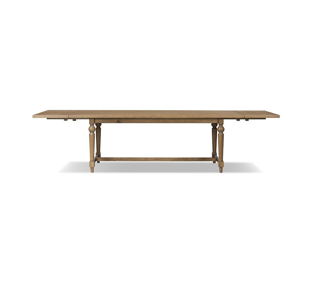 Plymouth Extending Dining Table, Worn Oak | Pottery Barn (US)