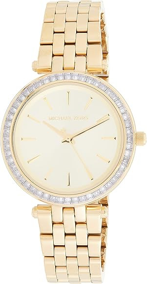 Michael Kors Women's Watch MINI DARCI, 33 mm case size, Three Hand movement, Stainless Steel stra... | Amazon (UK)