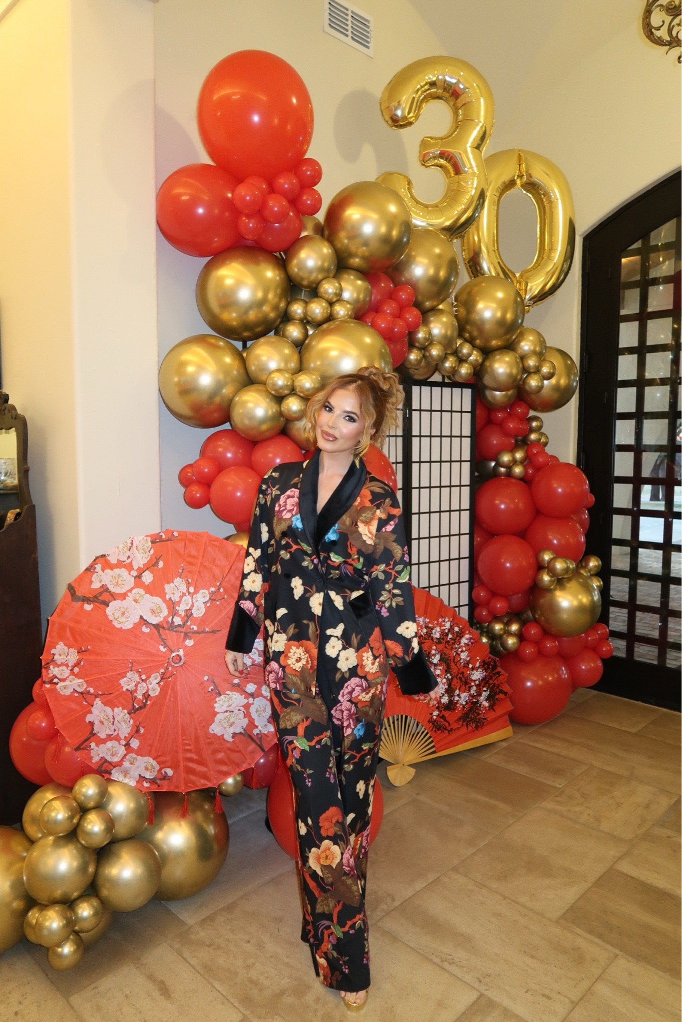 My hibachi party outfit! Obsessed with this smocking jacket and pant set, it was perfect! 

#LTKParties #LTKSeasonal #LTKStyleTip