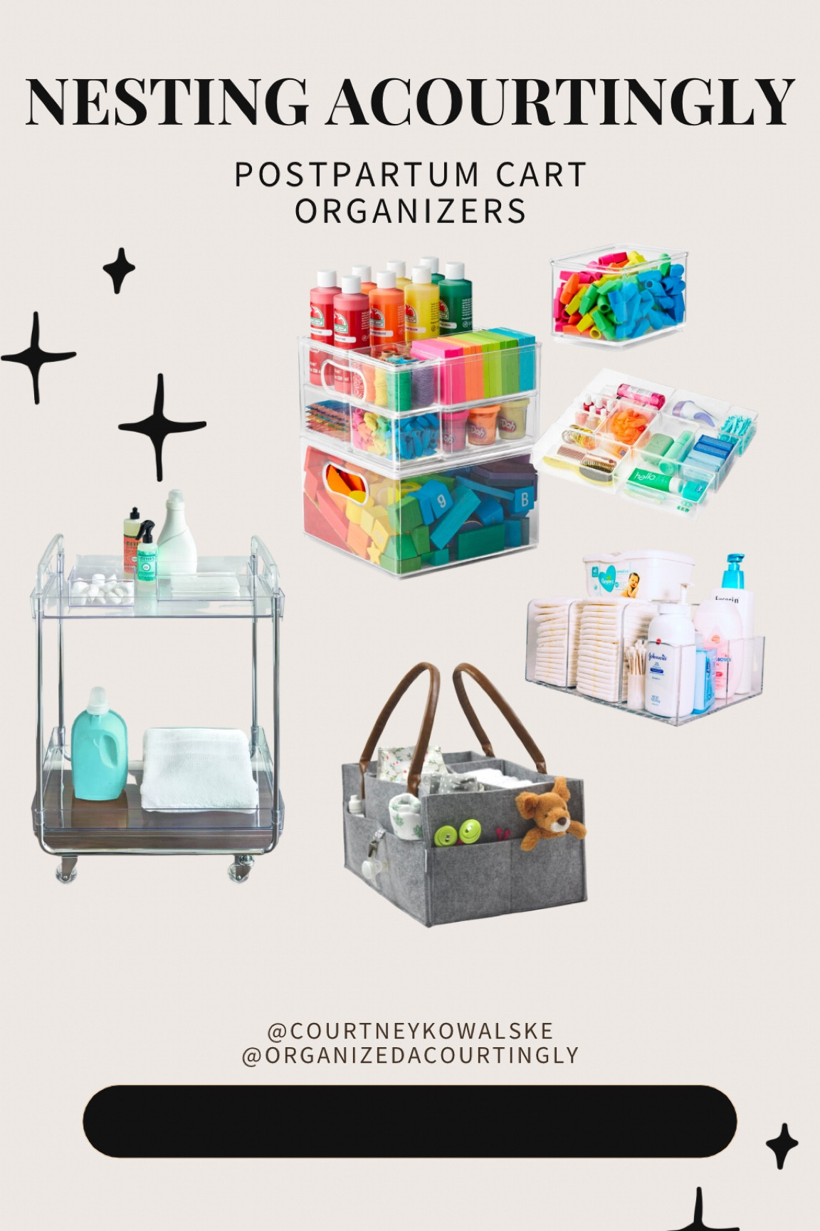 postpartum cart organizers

#LTKfamily #LTKbaby #LTKhome