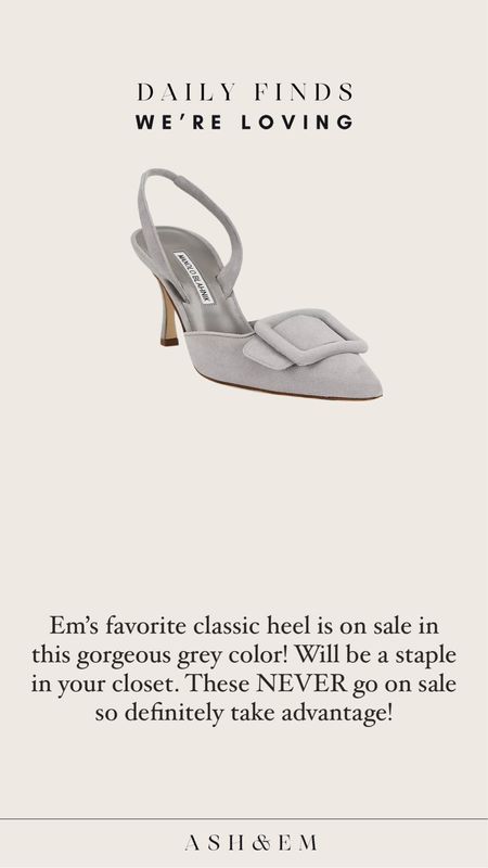 My favorite classic heel is on sale in this color right now!!!

#LTKstyletip #LTKshoecrush #LTKsalealert