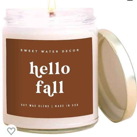 Hello Fall 🍂 #amazon #candle #fall

#LTKSeasonal #LTKFind #LTKhome