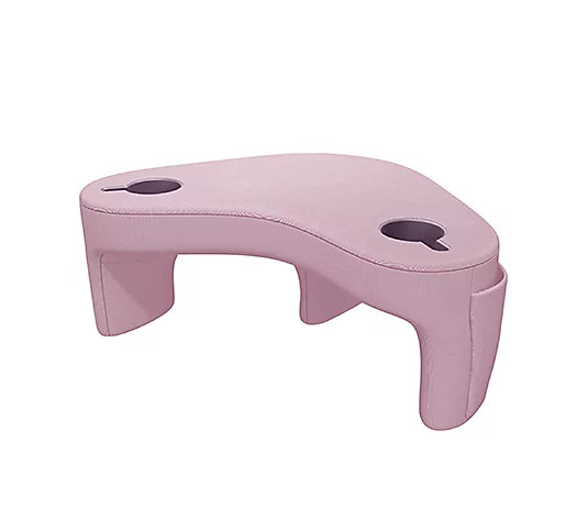 Limitless Lap Desk Memory Foam Pillow with 2 cup Holders - QVC.com | QVC