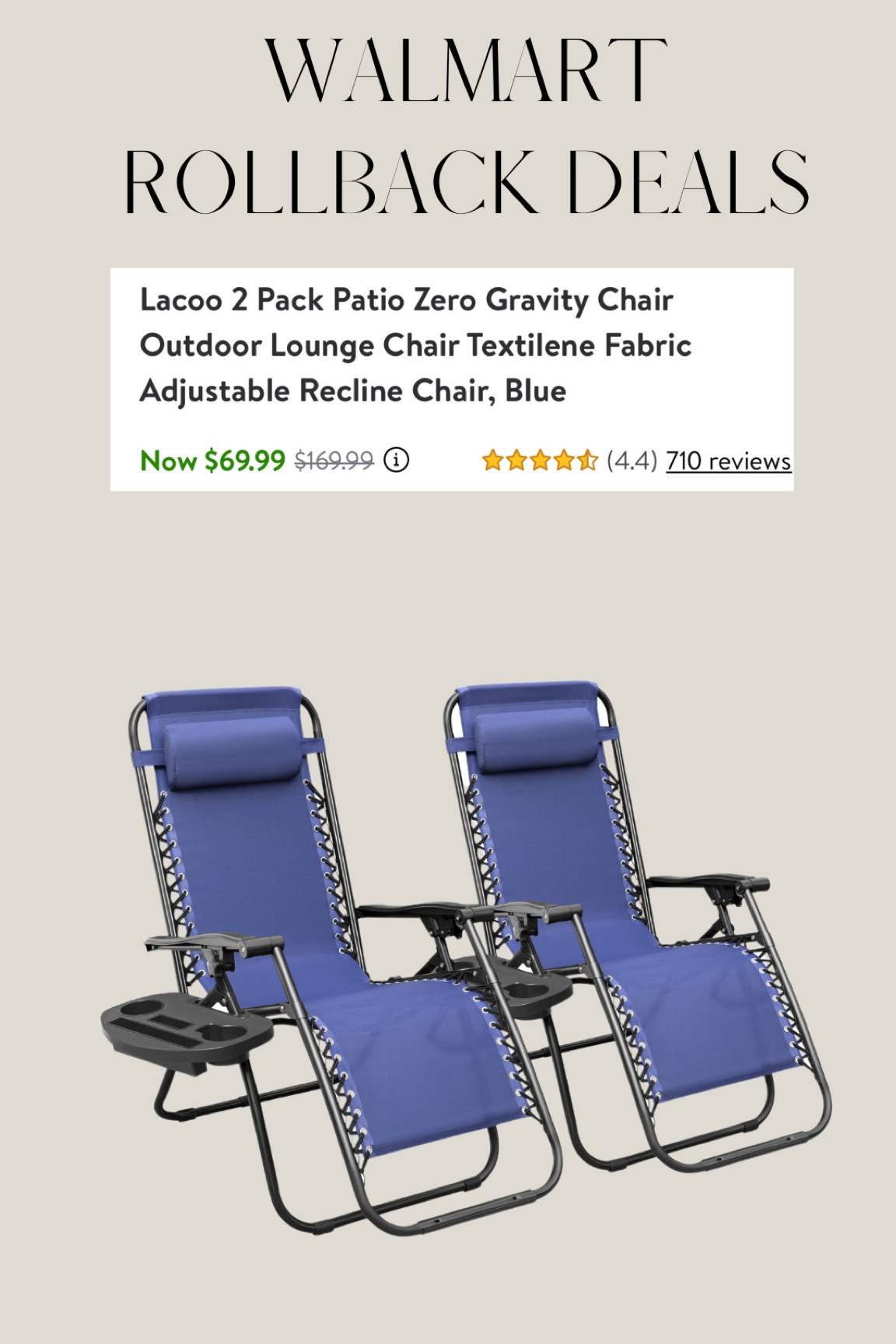 Walmart Rollback Patio Chairs 

#LTKunder100 #LTKhome #LTKSeasonal