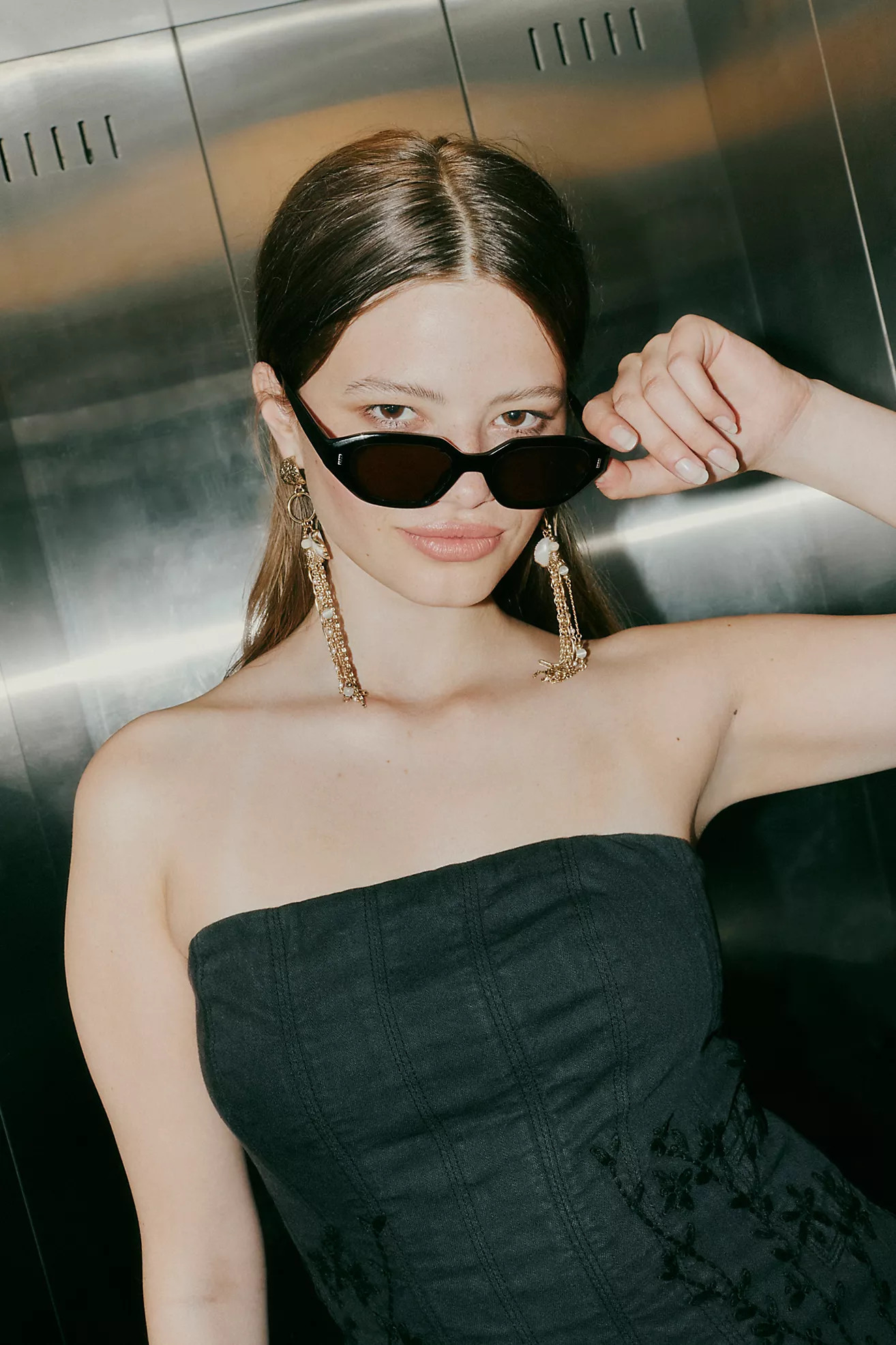 Mona Cat-Eye Sunglasses | Free People (UK)