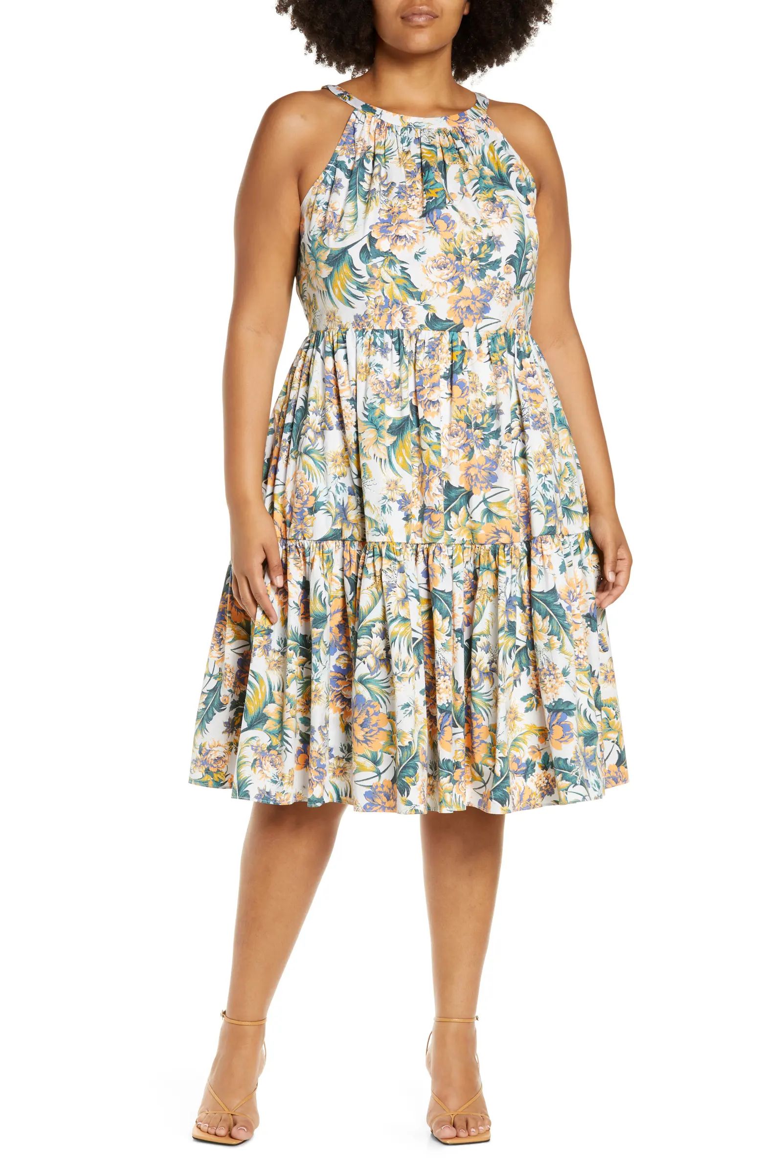 Nordstrom Matching Family Moments Cotton Poplin Tiered Sundress | Nordstrom | Nordstrom