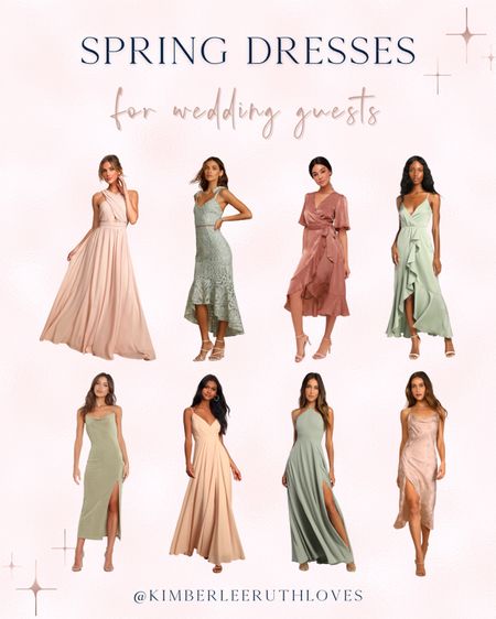 Elegant long spring dresses that wedding guests can wear!

#formalwear #eveninggown #maxidress #outfitinspo #springfashion

#LTKstyletip #LTKwedding #LTKunder100