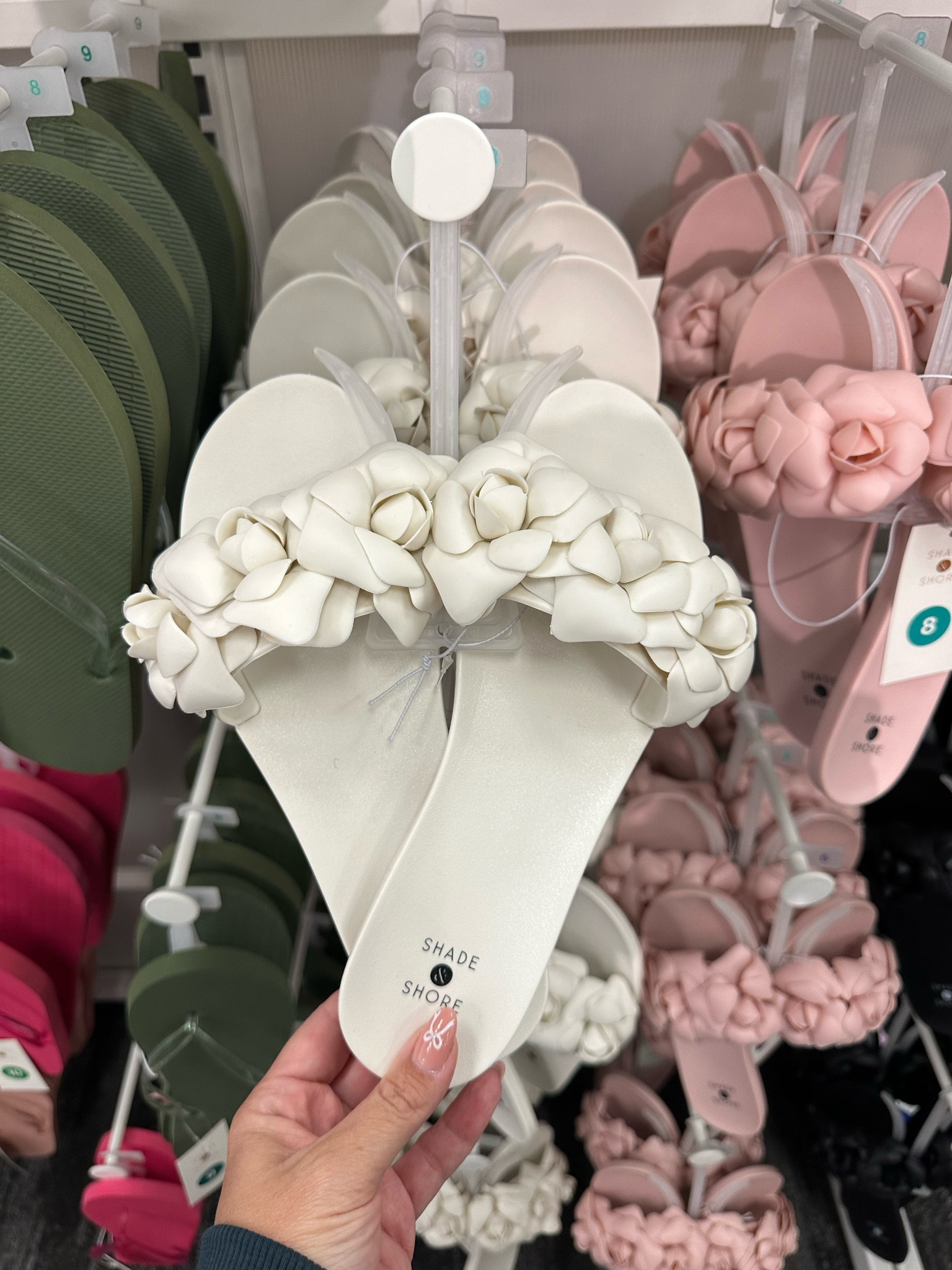 The cutest slides for summer and perfect for vacation 🌸 I sized down from a 8.5 to a 8. Comes in 3 colors 

#LTKstyletip #LTKshoecrush #LTKswim