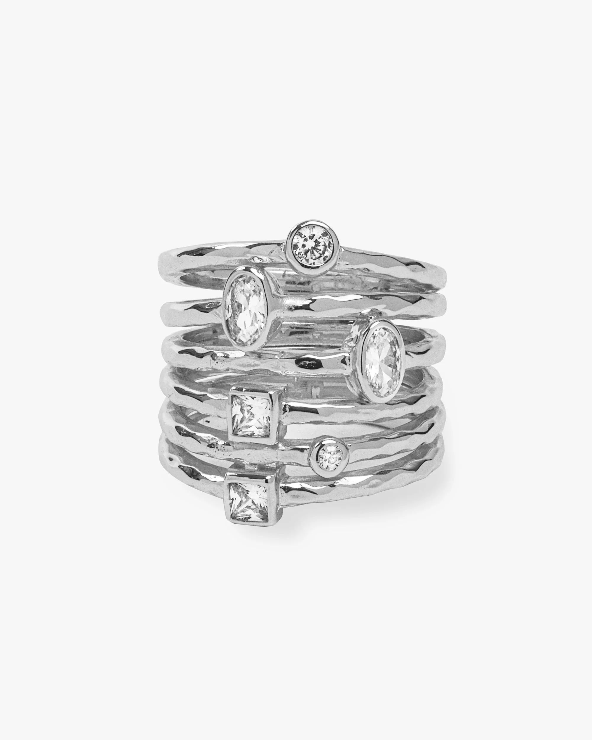 Monroe Ring - Silver | Melinda Maria
