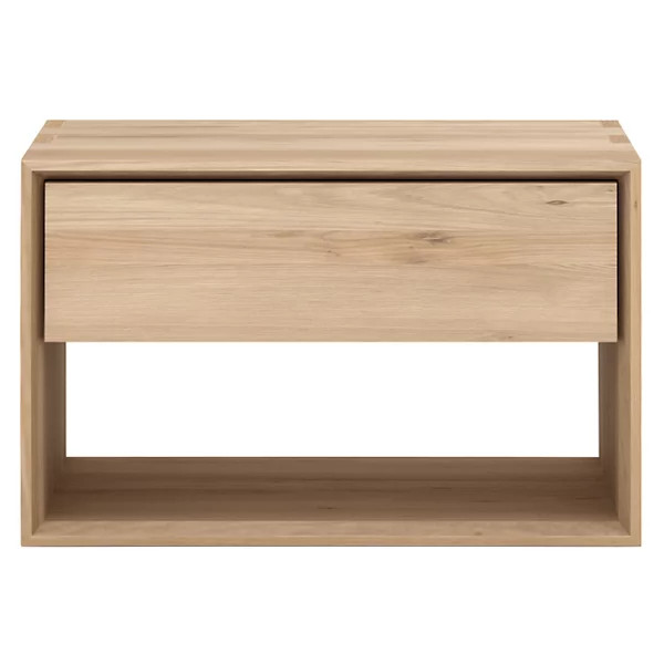 Nordic II Bedside Table  - 1 Drawer | Lumens