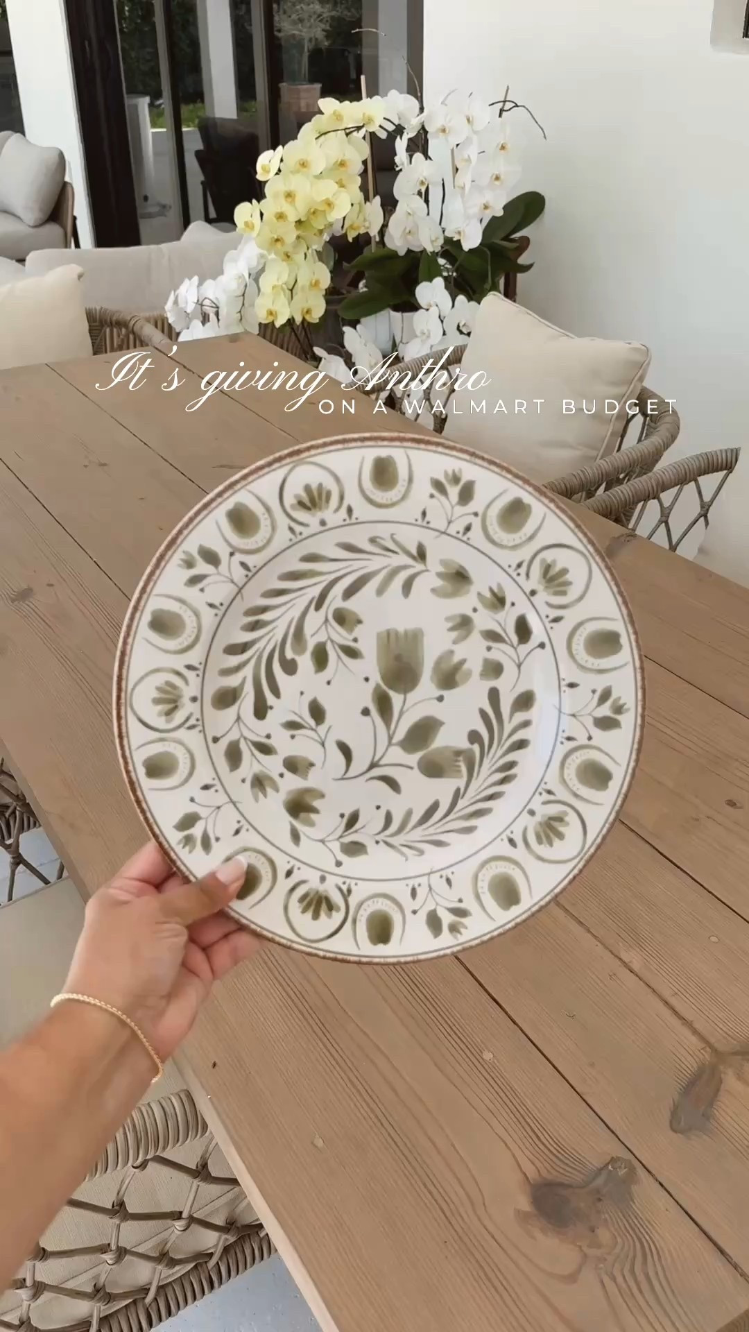 The vibe says Anthro, but the price tag? Walmart.
Comment GATHER for the 🔗!!

I couldn’t believe these outdoor entertaining pieces were actually Walmart finds—they come in grey, green and blue and are so affordable. You know I love a good Walmart find and this one delivers big time. 

I just ordered the salad bowl too! And wait till you see the caddy I ordered - coming soon!

#WalmartFinds #AnthroVibes #OutdoorEntertaining #HostWithStyle #SummerTabletop

#LTKHome #LTKWatchNow #LTKSeasonal