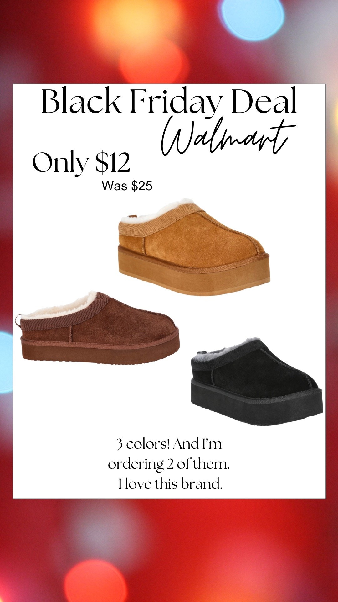 Walmart Black Friday deal! 12 look for less slippers for women! I ordered mine! 

#LTKCyberWeek #LTKGiftGuide