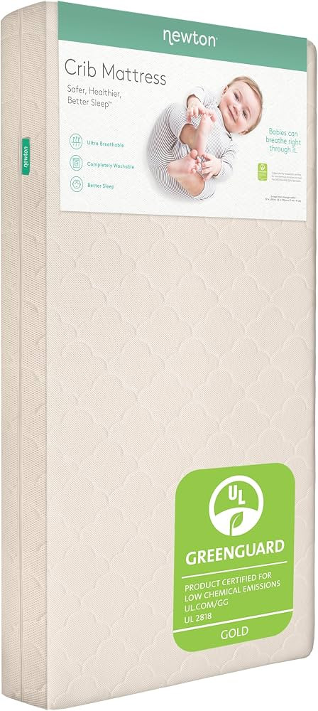 Newton Baby Crib Mattress and Toddler Bed - Ultra-Breathable Proven to Reduce Suffocation Risk, W... | Amazon (US)