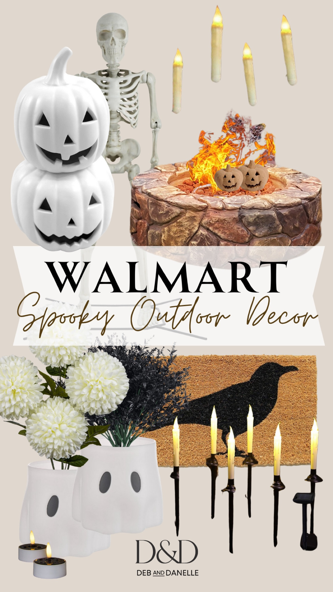 It is almost spooky season and this year we are hosting a big Fall party. Here are some great outdoor Halloween Fall decor items from Walmart to decorate your porch and surrounding landscape for the season. 

#LTKSeasonal #LTKHome