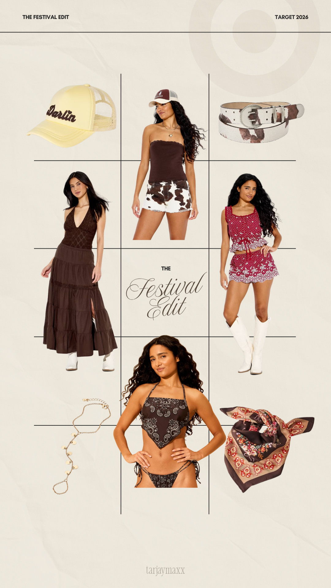 You guys know I had to put together a little festival edit 🤎 everything feels so cute but still wearable… like pieces you can actually restyle after and not just wear once!
spring outfits 2026, country concert outfits, festival outfits, spring dresses, date night outfits, vacation outfits beach, plus size fashion, business casual workwear, spring style inspo, chic everyday outfits, trending outfits 2026, target style 

 #LTKFestival #LTKgrwm #LTKootd