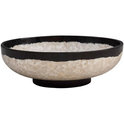 Uttermost Rastia 14" Wide Neutral Terrazzo Decorative Bowl | Target