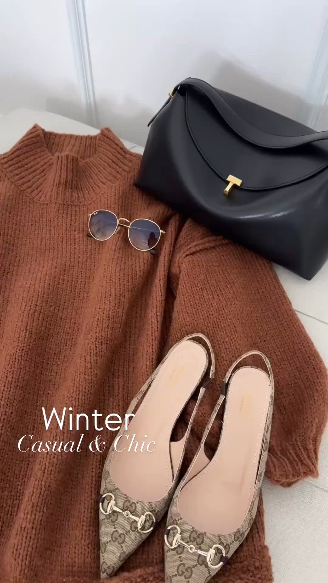 Causal and chic winter outfit 
I am in love with my Amazon oversized sweater and my newest bag 



#LTKOver40 #LTKootd #LTKU
