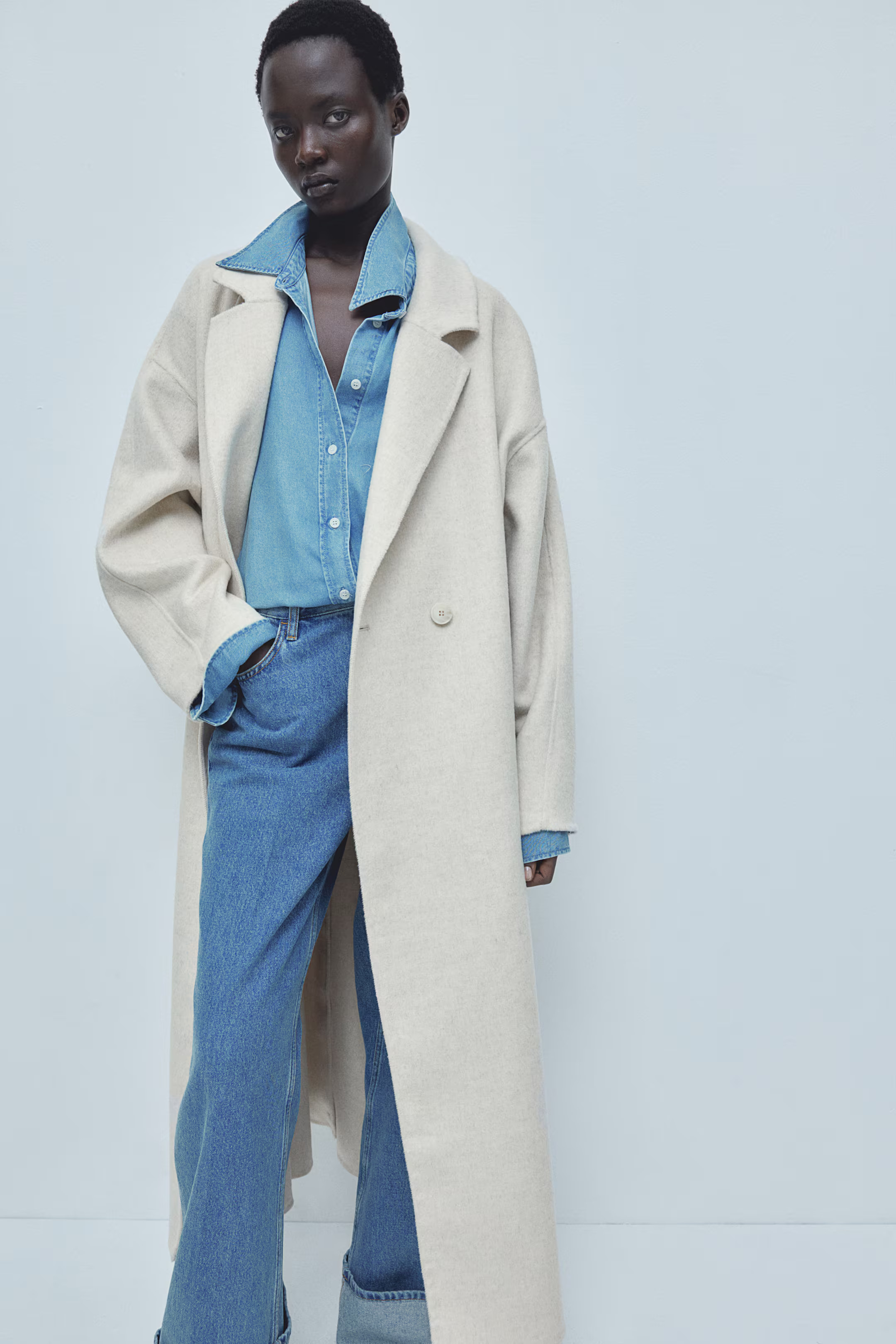 Wool-blend coat | H&M (UK, MY, IN, SG, PH, TW, HK)