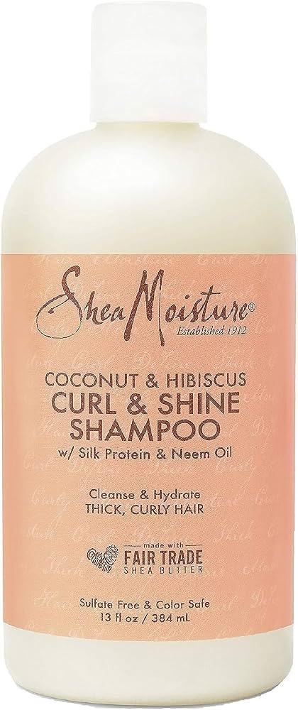 Shea Moisture Coconut and Hibiscus Curl/Shine Shampoo 384 ml | Amazon (UK)