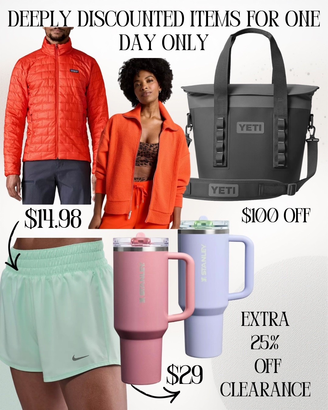 An extra 25% off clearance through tonight. Prices are marked.

#LTKSaleAlert