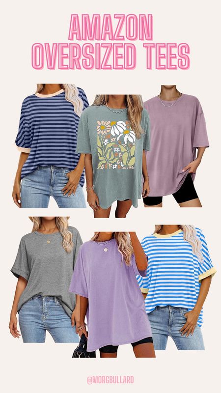 Amazon finds | Amazon fashion | Amazon oversized tee | Amazon summer style 

#LTKFindsUnder50 #LTKSeasonal #LTKStyleTip