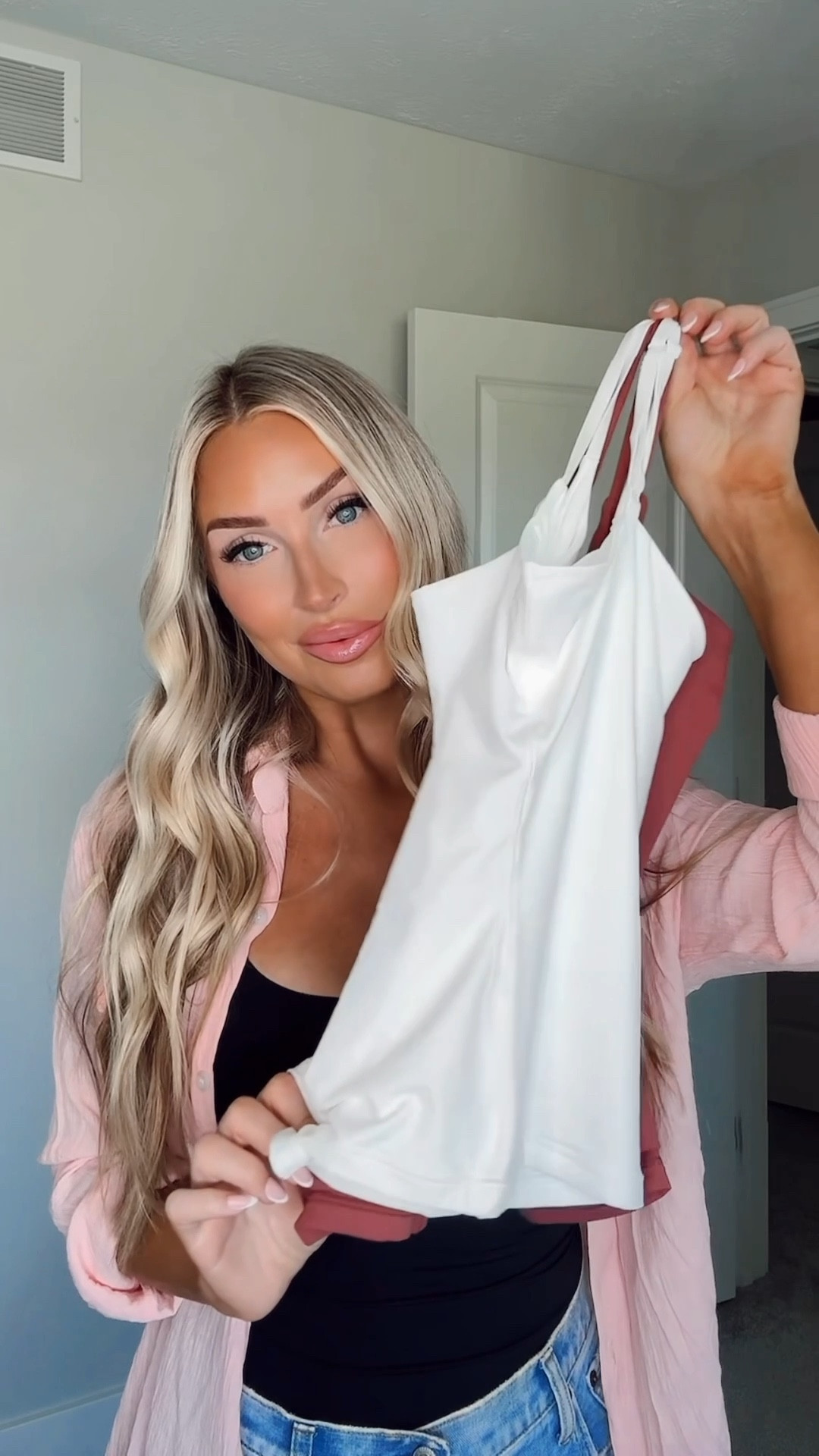 My new favorite tank tops from amazon 😍 they come in 9 colors & sizes range from XS-3X! I’m wearing a size S for reference in marsala, white & black ❤️ 

#LTKFindsUnder50 #LTKSummerSales #LTKFindsUnder100