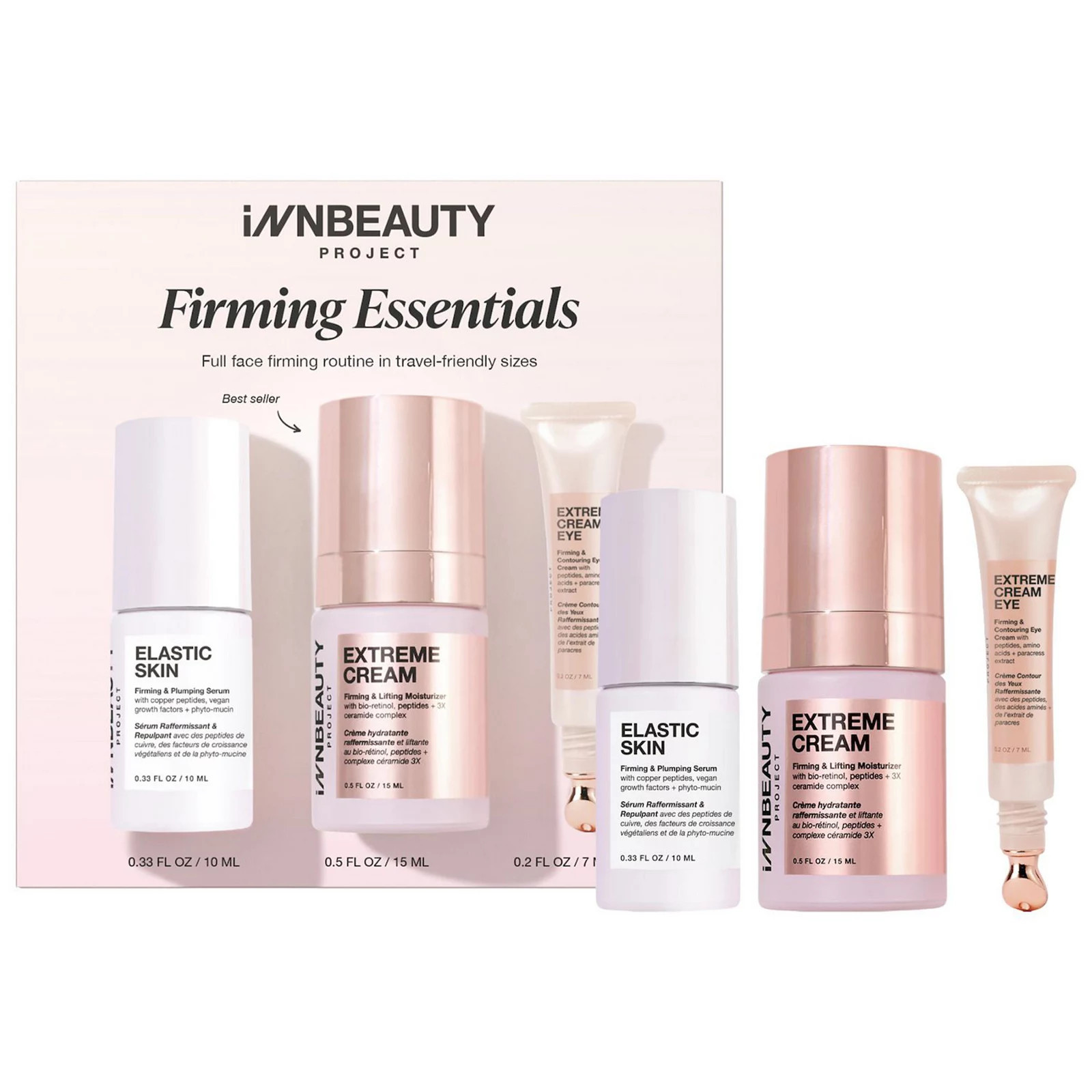 iNNBEAUTY PROJECT Firming Essentials Travel Skincare Kit, None | Kohl's