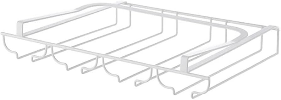 MYBAQ,Wine Glass Holder,Stemware Rack,Glass Holder Rack,Hanging Wine Glass Rack,Under Cabinet Win... | Amazon (US)