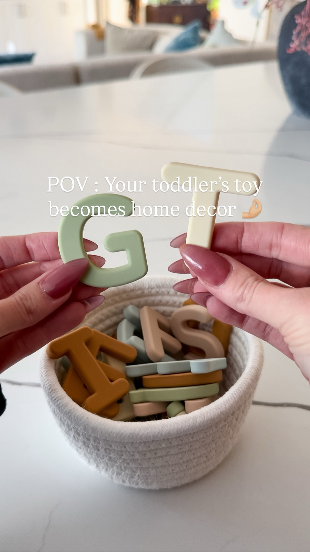 These aesthetic silicone alphabet magnets from Amazon make your toddlers toy look like home decor you actually want on your fridge!! ✨🤍

#aestheticvibes #asmr #thesistershoppers #amazonhome #momhack

#LTKKids #LTKHome #LTKdayinmylife