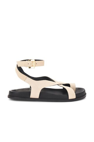 Seychelles Fritz Sandal in Beige Suede from Revolve.com | Revolve Clothing (Global)