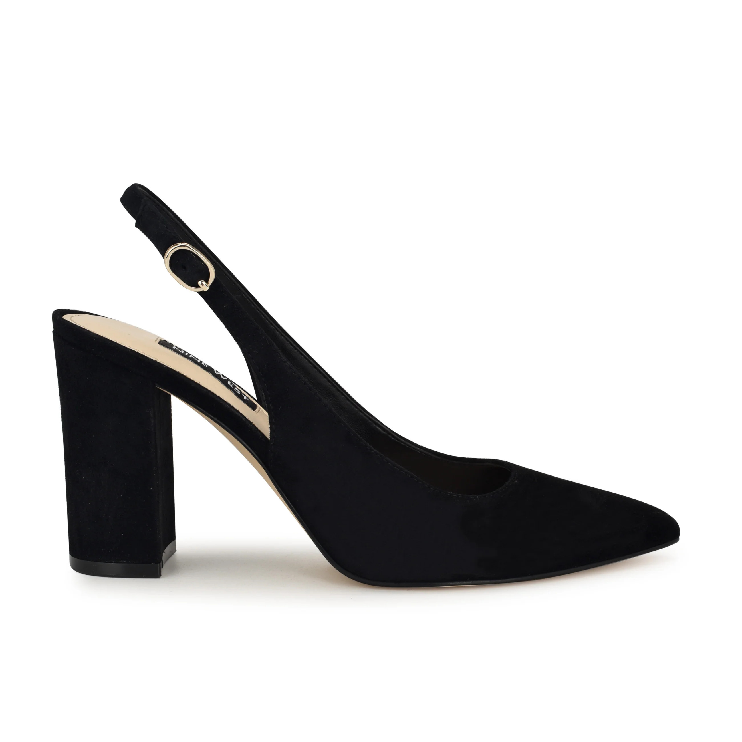 Gompell Block Heel Slingback Pumps | Nine West (US)