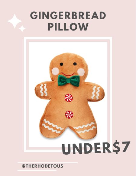 Christmas pillows, Christmas decor, gingerbread pillo 

#LTKHolidaySale #LTKHoliday #LTKhome