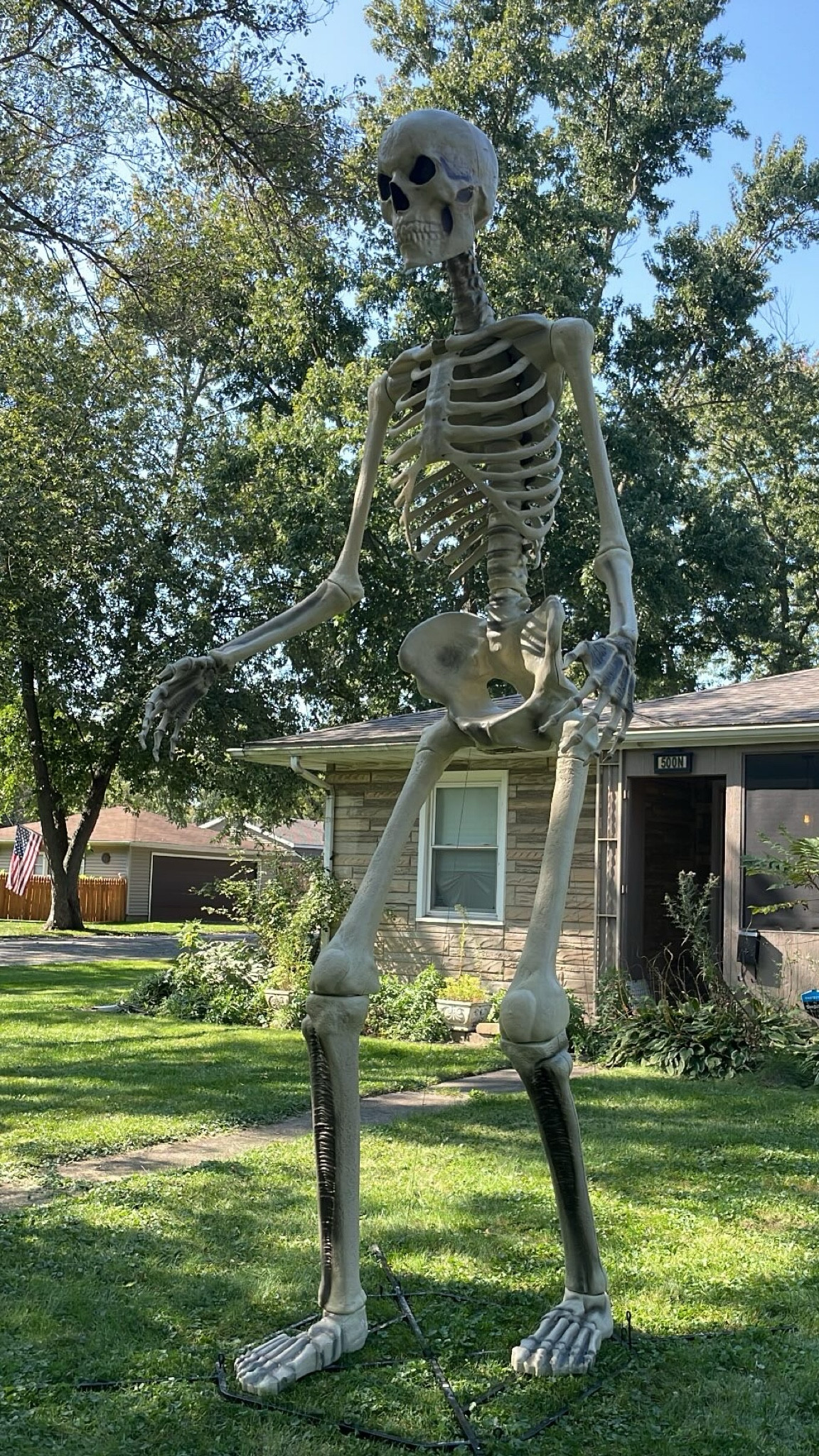 THIS IS HALLOWEEN, I love my 12 foot skeleton! One of the best purchases to date! 

#LTKhome #LTKHalloween #LTKSeasonal